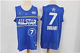 Nets 7 Kevin Durant Blue 2021 NBA All-Star Jordan Brand Swingman Jersey,baseball caps,new era cap wholesale,wholesale hats